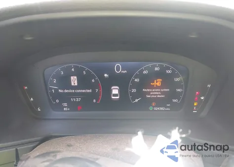 2023 Honda Accord Ex z USA, uszkodzony, nr VIN 1HGCY1F32PA042785